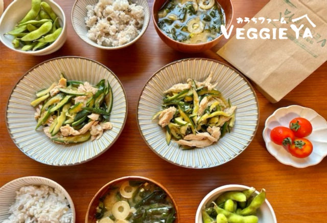 【Yasai KIT🥢】Whole Cucumber with Ume Sesame Chicken for 2 servings
